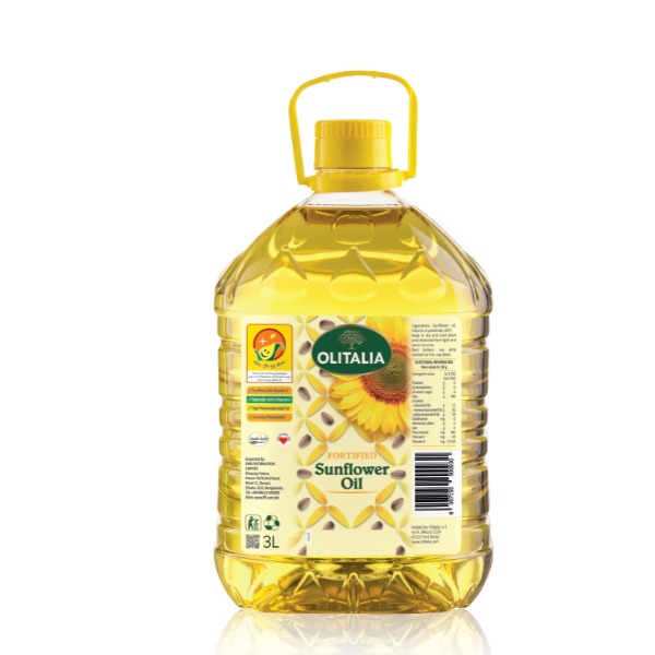 OLITALIA SUNFLOWER OIL-3 LTR